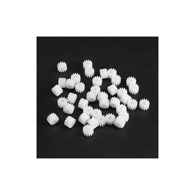 uxcell 40pcs Plastic Gears 12 Teeth Model 122A Reduction Gear