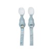 Bibado Attachable Weaning Cutlery Spoon & Fork Set (Arctic Adventures)