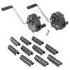 Jiggly Greenhouse Greenhouse Sidewall Manual Hand Crank Winch for Greenhouse