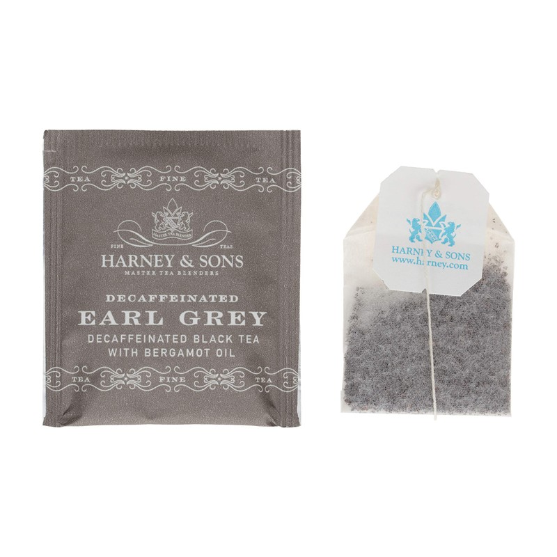 Harney & Sons Decaffeinated Earl Grey Tea bags, Black Tea
