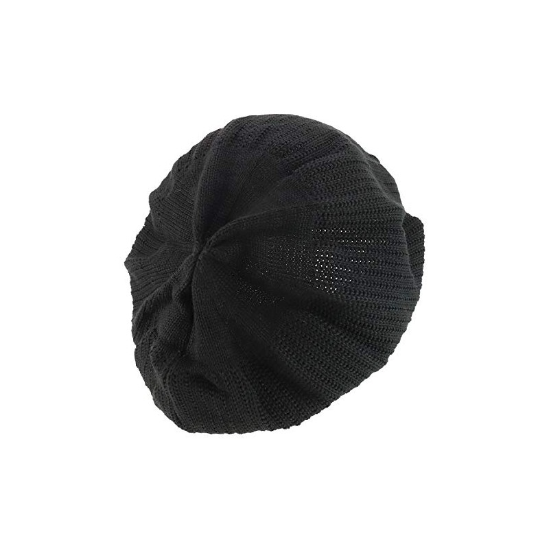 Armycrew Dreadlock 100% Cotton Slouchy Long Rasta Knit Beanie -
