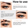 Grayish-Brown Tatto Brow Peel Off Eyebrow Gel Tint,Eyebrow Tint Dark
