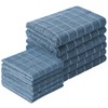 Puomue Microfiber Kitchen Towels and Dishcloths Set, 26 X 18