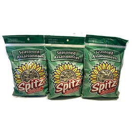 Spitz Seasoned Sunflower Seeds 3 Pack - 210g / Bag by Spitz