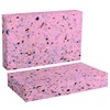 Eco-Friendly Foam Yoga Blocks (2-Pack) - Softer, High-Density Support for
