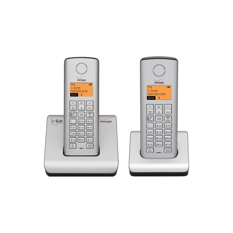 DECT 6.0, 2 handsets, exp. to 6 handsets, 70 name/number