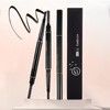 All-Day Wear Dual-Ended Eyebrow Pencil with Brush, Long-Lasting, Waterproof, Easy