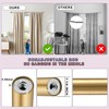 Lwiiom Heavy Duty Curtain Rods,1 1/4" Large Diameter Premium Nonadjustable