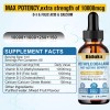 Sublingual 10,000mcg Vitamin B12 Sublingual Liquid Drops, Unique Formula with