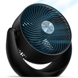 Dreo Fan for Bedroom, Floor fans for Whole Room, 40ft Strong Airflow, 120° Adjustable Tilt, 28db Low Noise, Quiet, 11 Inch, 3 Speeds, 2025 New Air Circulator for Office, Kitchen, Home