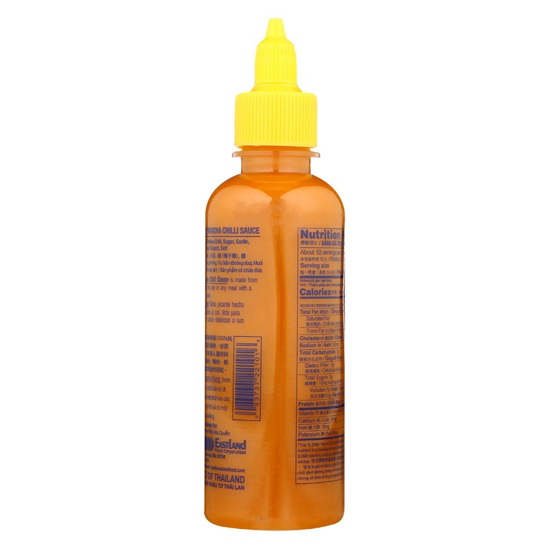 Three Mountains Brand, Sauce Sriracha Yellow, 10 Ounce