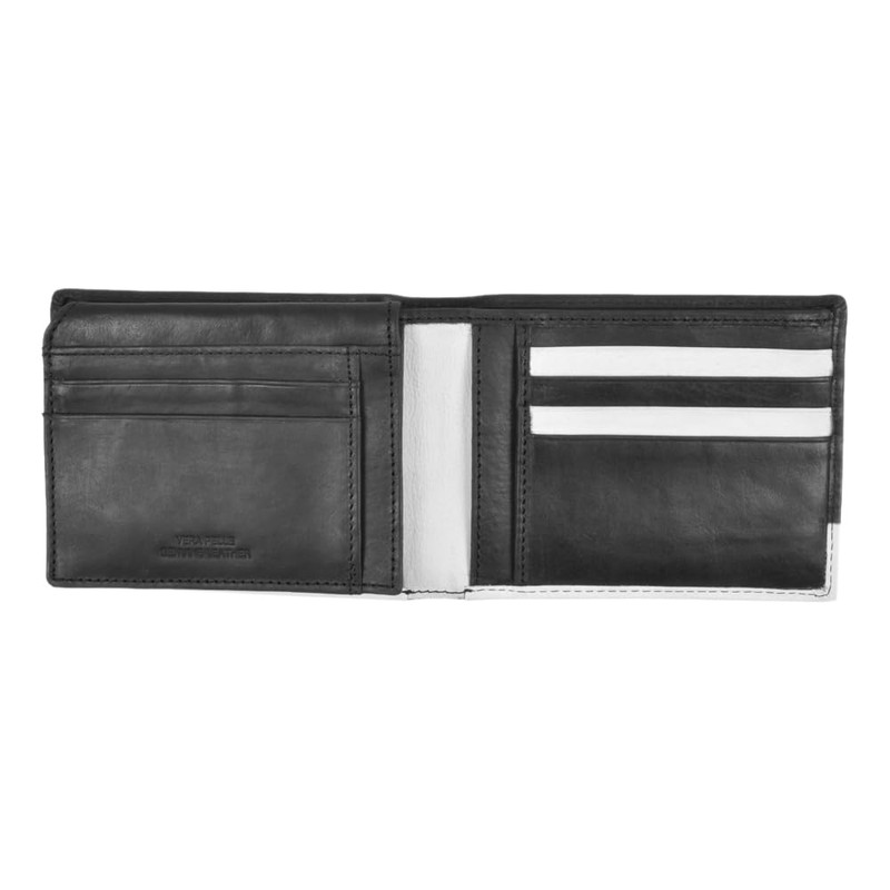 Juventus 133206, Accessori Portafogli da Viaggio Unisex-Adulto, Nero, 12,5x9,5x2 cm
