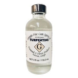 Trementina 100% Pura Diamond G. Forest Sin Quimicos 4 Onzas