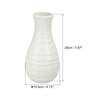 PATIKIL Flower Vase, Plastic Vase for Flowers Ceramic Look Table