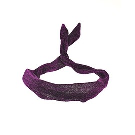 Zac's Alter Ego Retro Style Glitter Wire Headband