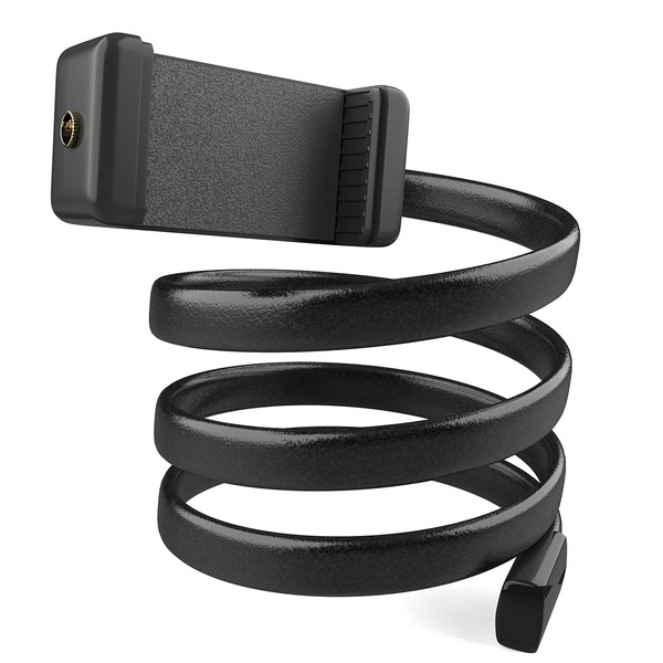 Cell Phone Mount Clamp for Desk,Gooseneck Phone Holder for Bed