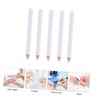 Housoutil 30pcs Absorb White Pencil Nail Gems Nail Point Pen