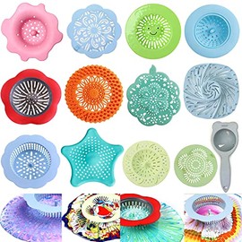 Acrylic Pouring Strainers,13 Pcs Acrylic Paint Pouring Strainers Plastic Flower Strainers Silicone Pouring Drain Basket for DIY Pouring Acrylic Paint and Creating Unique Patterns Art Supplies