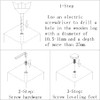 5/16" Threaded Leveling Feet Screw On for Furniture/Table/Chair/Bar Stool Glides,5/16-18