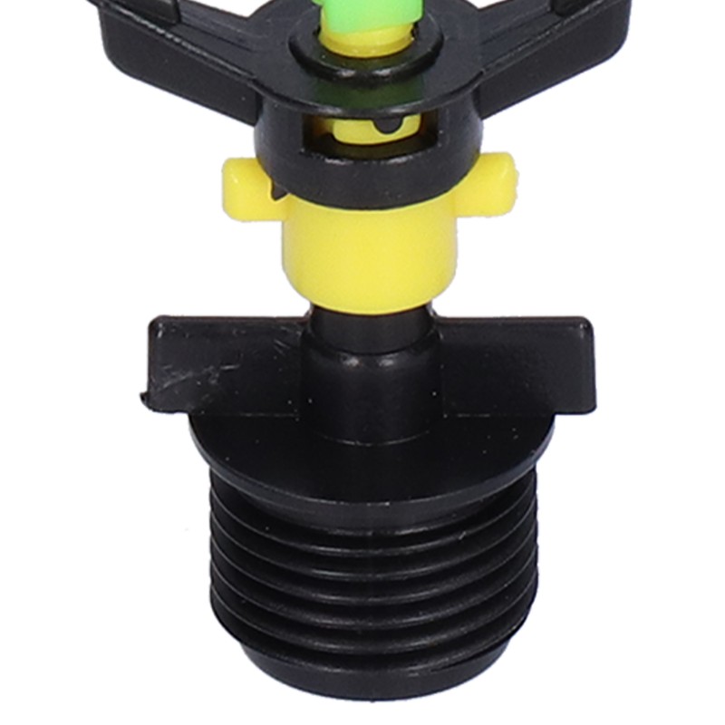 5PCS G1/2 Male Thread Rotating Sprinkler Nozzle Spray Head Misting