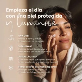 Crema Facial Despigmentante Meladermic Day con FPS20 para Manchas y Paño