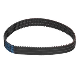 sourcing map 3pcs HTD-5M Rubber Timing Belt 108 Teeth, 540mm Pitch Length x 9mm Width x 3.6mm Height, Closed Loop Pulley Timing Belt