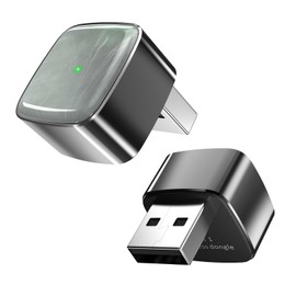 RTGRNKY RTGRNKY Mini Wireless Carplay Adapter for iPhone &Android Auto with Extension Cable Type C Caplay Wireless Adapter,Plug & Play Easy and Stable Connection Carplay for Apple & Android Auto