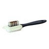 Universal Shoe Brush with Brass and Nylon Bristles - The