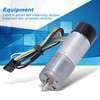 DC Geared Motor with Encoder Speed Measuring Signal Feedback Smart