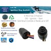 Boat Ignition Key Switch Push to Choke 6 Wires Base