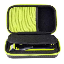 Estuche de Almacenamiento para Shaver OneBlade 360 QP2724/2834, Material Rígido de Nylon PU, a Prueba de Golpes, Impermeable, a Prueba de Polvo, Correa de Mano, Diseño