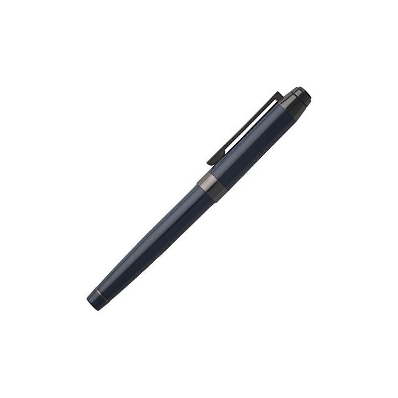 Cerruti NST9472N 1881 Heritage Dark Blue Brass Fountain Pen in