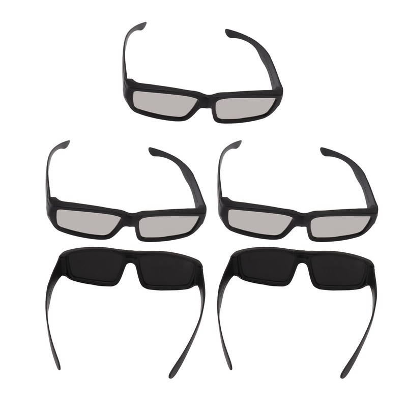 5 Pcs Solar Eclipse Glasses Safe Shades for Direct Sun