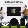 AMUSIGHT Dart Board Wall Protector, 36" × 24“ × 0.5”
