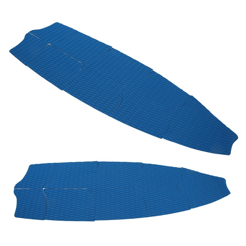 9Pcs Blue Surfboard Traction Pad EVA Paddle Board Traction Pad
