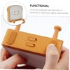 BIUDECO Kawaii Toast Night Lamp Cartoon Night Light for Brightness