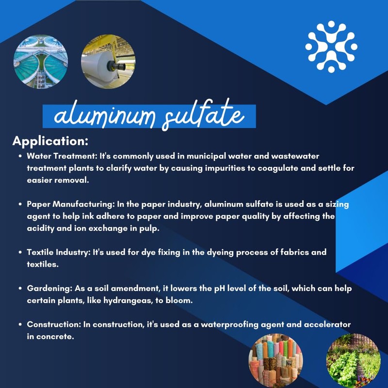 Aluminum Sulfate 50% - 4 Gallon Case