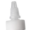 JUVITUS 4 oz / 120 ml White Plastic Cylinder Squeeze