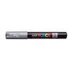 Uni-Ball Uni Posca Extra Fine Bullet Tip Marker, Silver