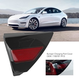 KIMISS Car Electric Box Decor Cover, 1100781 99 D Charging Port Cover Replacement for Y