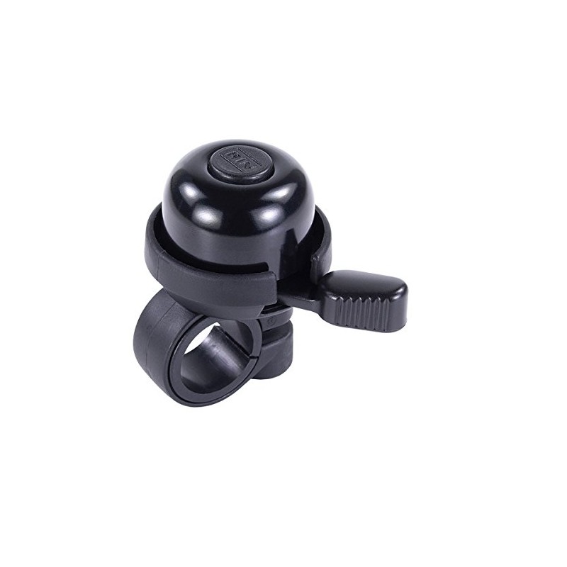 Serfas Aluminum-Multi Strike Bicycle Handlebar Bell (Black)