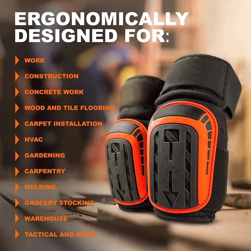 Adjustable EVA Foam Knee Pads for Work and Gardening –