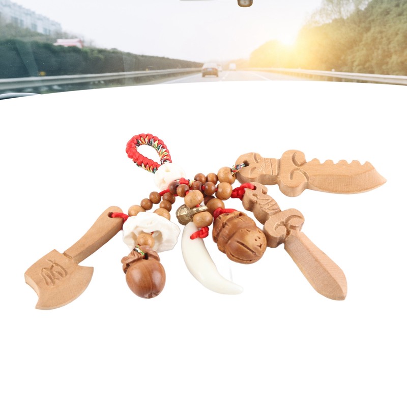 Peach Wood Sword Amulet Warding Off Evil Spirits Fashion Good