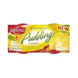 Mr Kipling Sponge Puddings Lemon 2 X 85G