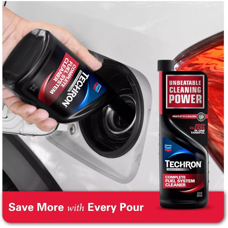 Chevron Techron Concentrate Plus Fuel System Cleaner, 20 oz., Pack
