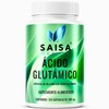 SAISA HERBAL Ácido Glutámico 100% Puro,120 Cápsulas | Suplemento para