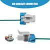 Anxingo 1-Wire Pigtail Coolant Temperature Sensor Connector Replacement for GM