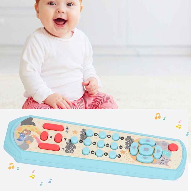 TV Remote Control Toy Baby Simulated Remote Control Toy with