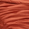 JAJU [JAJU] High-Density Peach Skin Blanket Pillowcase Set_SS_Orange
