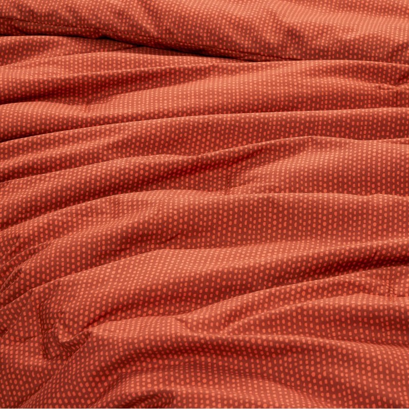 JAJU [JAJU] High-Density Peach Skin Blanket Pillowcase Set_SS_Orange